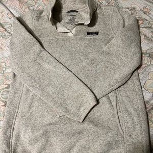 Women’s LL Bean fleece sweater